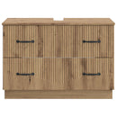 Badeværelsesskabsunder HOORN Artisan-eg 82 x 41 x 56 cm