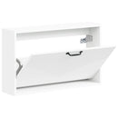 Vægmonteret Skoskab HOORN 71 x 17 x 43 cm Konstrueret træ Hvid
