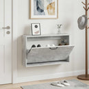 Vægmonteret Skoskab HOORN 71 x 17 x 43 cm Konstrueret træ