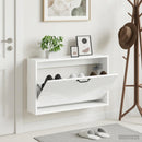 Vægmonteret Skoskab HOORN 71 x 17 x 43 cm Konstrueret træ