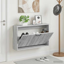 Vægmonteret Skoskab HOORN 71 x 17 x 43 cm Konstrueret træ
