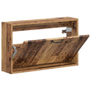 Vægmonteret Skoskab HOORN 71 x 17 x 43 cm Konstrueret træ