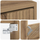 Vægmonteret Skoskab HOORN 71 x 17 x 43 cm Konstrueret træ