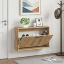 Vægmonteret Skoskab HOORN 71 x 17 x 43 cm Konstrueret træ