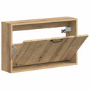 Vægmonteret Skoskab HOORN 71 x 17 x 43 cm Konstrueret træ