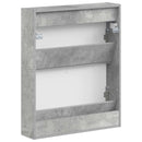 Vægmonteret Skoskab HOORN 71 x 17 x 86 cm Konstrueret træ