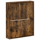 Vægmonteret Skoskab HOORN 71 x 17 x 86 cm Konstrueret træ