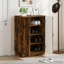 Sko skab HOORN 59,5 x 39,5 x 87 cm Konstrueret træ Røget eg