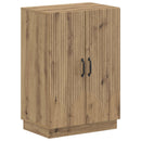 Sko skab HOORN 59,5 x 39,5 x 87 cm Konstrueret træ Artisan-eg