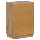 Sko skab HOORN 59,5 x 39,5 x 87 cm Konstrueret træ Artisan-eg
