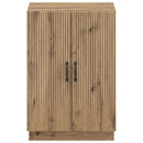 Sko skab HOORN 59,5 x 39,5 x 87 cm Konstrueret træ Artisan-eg
