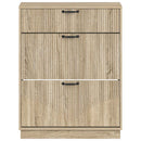 Sko skab HOORN 78 x 24 x 100 cm Konstrueret træ Sonoma-eg
