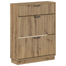 Sko skab HOORN 78 x 24 x 100 cm Konstrueret træ Artisan-eg