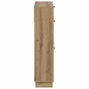 Sko skab HOORN 78 x 24 x 100 cm Konstrueret træ Artisan-eg