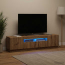 LED TV-skab Artisan-eg Konstrueret træ