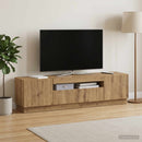 LED TV-skab Artisan-eg Konstrueret træ