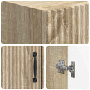 Toilet Skab HOORN Sonoma-eg 66 x 25,5 x 190 cm Konstrueret træ