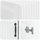 Toilet Skab HOORN Hvid højglans 66 x 25,5 x 190 cm