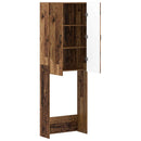 Toilet Skab HOORN Gammelt træ 66 x 25,5 x 190 cm