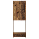 Toilet Skab HOORN Gammelt træ 66 x 25,5 x 190 cm