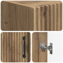 Toilet Skab HOORN Artisan-eg 66 x 25,5 x 190 cm Konstrueret træ