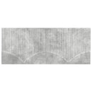 Væghængt hovedgærde HOORN Betongrå Konstrueret træ