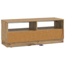 LED TV-skab Artisan-eg Konstrueret træ