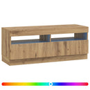 LED TV-skab Artisan-eg Konstrueret træ