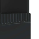 LED TV-skab Sort Konstrueret træ