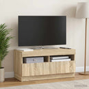 LED TV-skab Sonoma-eg Konstrueret træ