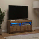 LED TV-skab Artisan-eg Konstrueret træ