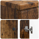 Badeværelsesskabsunder BREDA Røget eg 59,5 x 31,5 x 59 cm