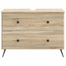 Badeværelsesskabsunder BREDA Sonoma-eg 82 x 41 x 59 cm