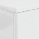 Badeværelsesskabsunder BREDA Hvid højglans 82 x 41 x 59 cm