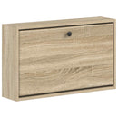 Vægmonteret Skoskab BREDA 71 x 17 x 43 cm Konstrueret træ
