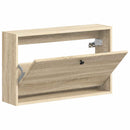 Vægmonteret Skoskab BREDA 71 x 17 x 43 cm Konstrueret træ