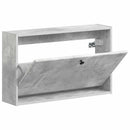 Vægmonteret Skoskab BREDA 71 x 17 x 43 cm Konstrueret træ