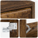 Vægmonteret Skoskab BREDA 71 x 17 x 43 cm Konstrueret træ
