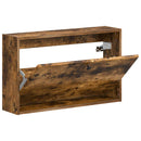 Vægmonteret Skoskab BREDA 71 x 17 x 43 cm Konstrueret træ