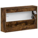 Vægmonteret Skoskab BREDA 71 x 17 x 43 cm Konstrueret træ