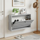 Vægmonteret Skoskab BREDA 71 x 17 x 43 cm Konstrueret træ