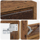 Vægmonteret Skoskab BREDA 71 x 17 x 43 cm Konstrueret træ