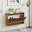 Vægmonteret Skoskab BREDA 71 x 17 x 43 cm Konstrueret træ