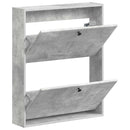 Vægmonteret Skoskab BREDA 71 x 17 x 86 cm Konstrueret træ