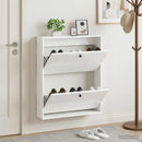 Vægmonteret Skoskab BREDA 71 x 17 x 86 cm Konstrueret træ