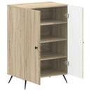 Sko skab BREDA 59,5 x 39,5 x 90 cm Konstrueret træ Sonoma-eg