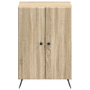 Sko skab BREDA 59,5 x 39,5 x 90 cm Konstrueret træ Sonoma-eg