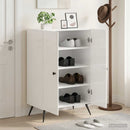 Sko skab BREDA 59,5 x 39,5 x 90 cm Konstrueret træ