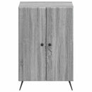 Sko skab BREDA 59,5 x 39,5 x 90 cm Konstrueret træ Grå Sonoma