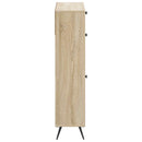 Sko skab BREDA 78 x 24 x 103 cm Konstrueret træ Sonoma-eg